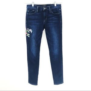 4/$25 Joe’s Jeans Embroidered floral skinny jeans